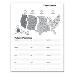 Recycled Monthly 5-Year/62-Month Planner, 11 x 8.5, Black Cover, 62-Month: Dec 2024 to Jan 2030