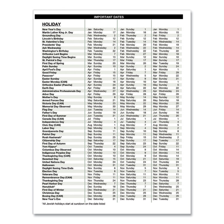 Eight-Person Group Practice Daily Appointment Book, 11 x 8.5, Black Cover, 12-Month (Jan to Dec): 2025
