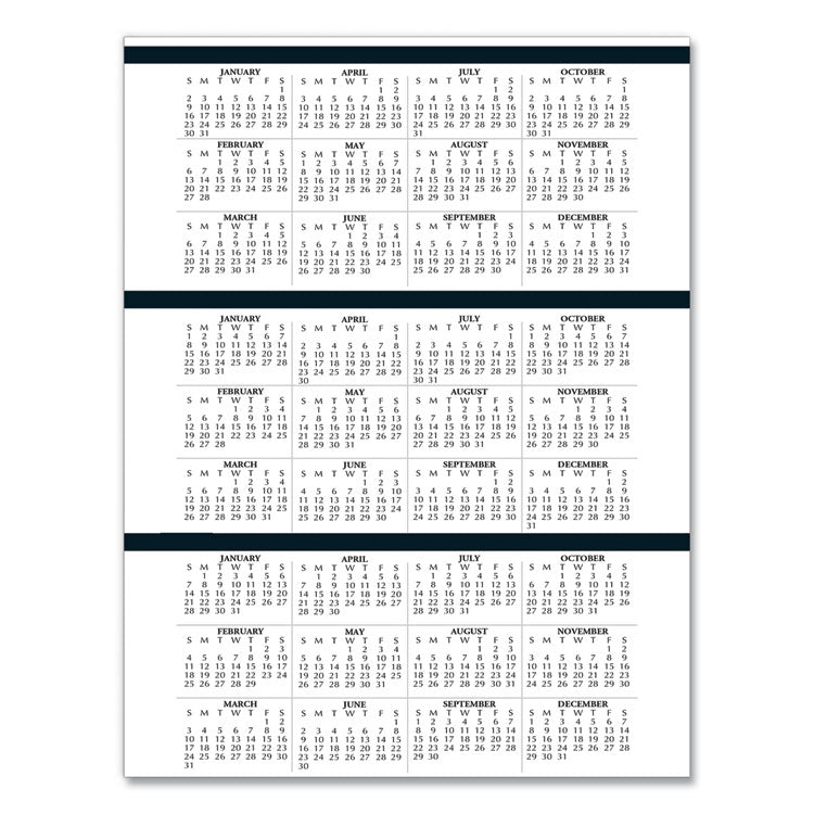 Four-Person Group Practice Daily Appointment Book, 11 x 8.5, Black Cover, 12-Month (Jan to Dec): 2025