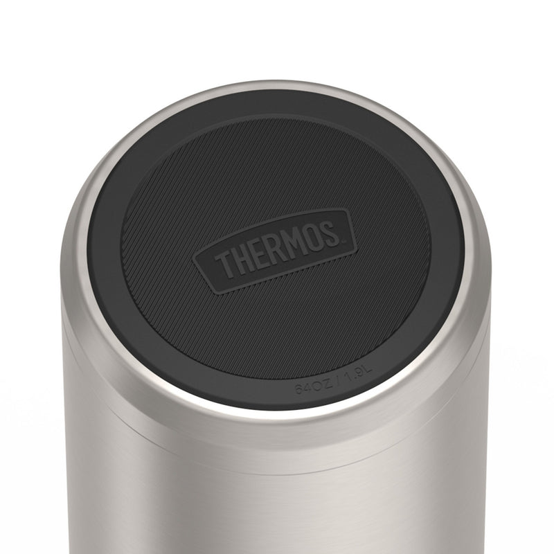 Thermos Icon Stainless Steel Vacuum Insulated Water Bottle, 64 oz., Matte Stainless (EAIS2402MS4)