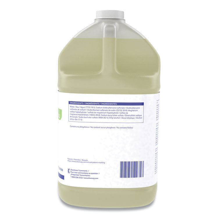 Suma Light D1.2 Hand Dishwashing Detergent, Citrus, 1 Gal Container, 4/carton
