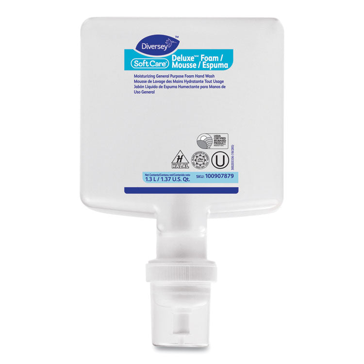 Soft Care Deluxe Foam Hand Soap Refill for IntelliCare Dispensers, Lemon Tea Scent, 1.3 L, 6/Carton