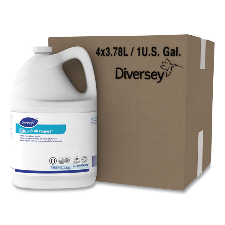 Soft Care All Purpose Liquid Refill, Gentle Floral Scent, 1 gal, 4/Carton