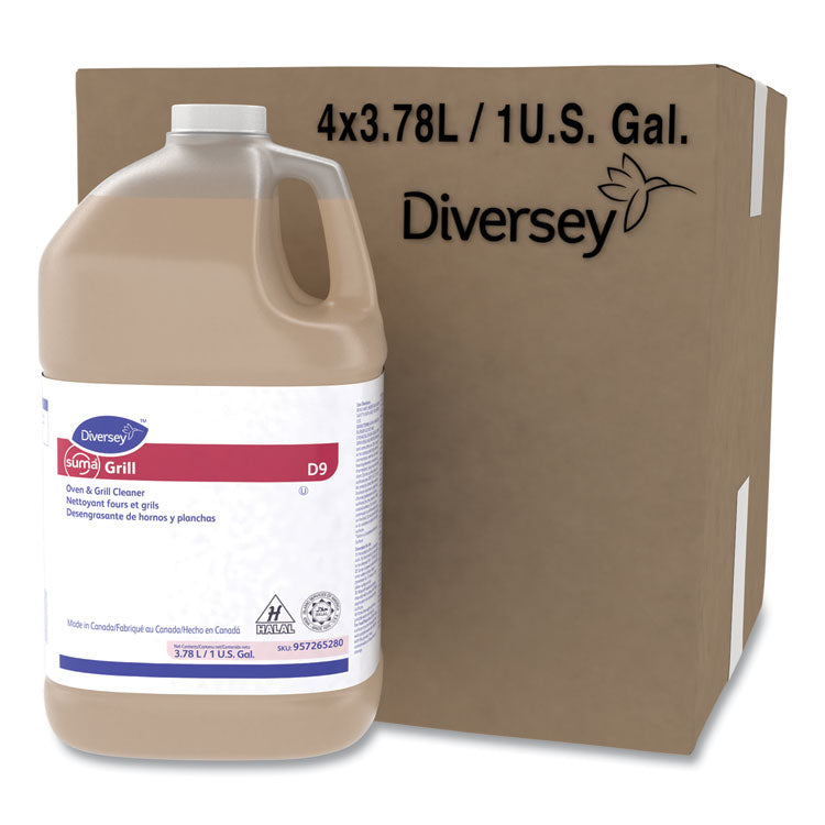 Suma Grill D9, 1 Gal Bottle, 4/carton