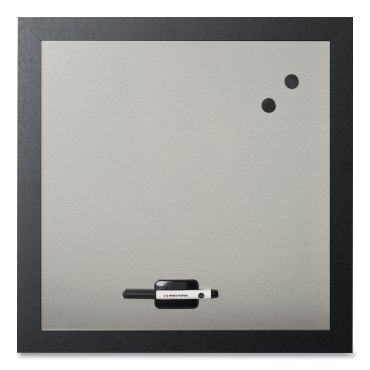 Black Shadow Message Board Set, (1) Magnetic Dry Erase, (1) Bulletin, (1) Dry Erase/Bulletin, Assorted Sizes, Assorted Colors