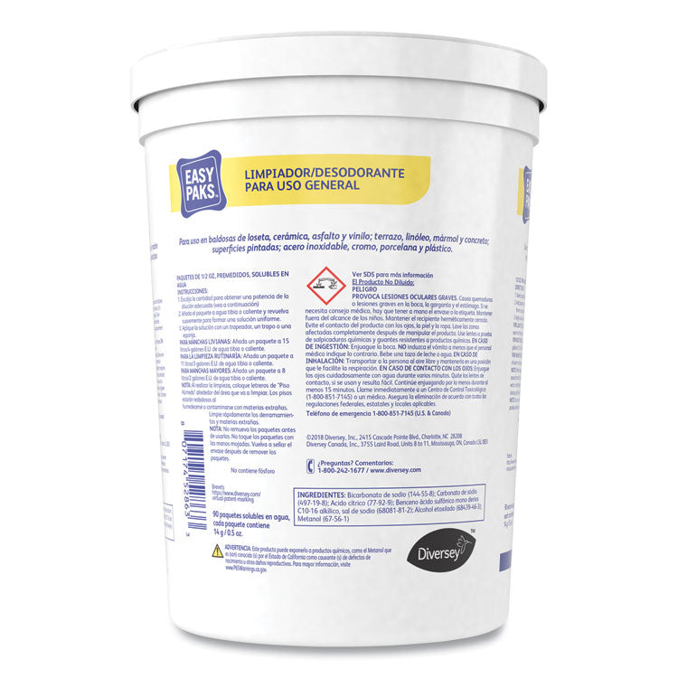 All-Purpose Cleaner/deodorizer, 90 .5 Oz Packets/tub, 2 Tubs/carton