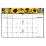 Express Track Recycled Weekly Appointment Book/Monthly Planner, 8 x 5, Black Cover, 13-Month: Jan 2025 to Jan 2026