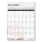 Recycled Wild Flower Wall Calendar, Wild Flowers Artwork, 12 x 16.5, White/Multicolor Sheets, 12-Month (Jan to Dec): 2025