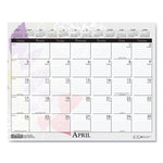 Recycled Wild Flower Wall Calendar, Wild Flowers Artwork, 15 x 12, White/Multicolor Sheets, 12-Month (Jan to Dec): 2025