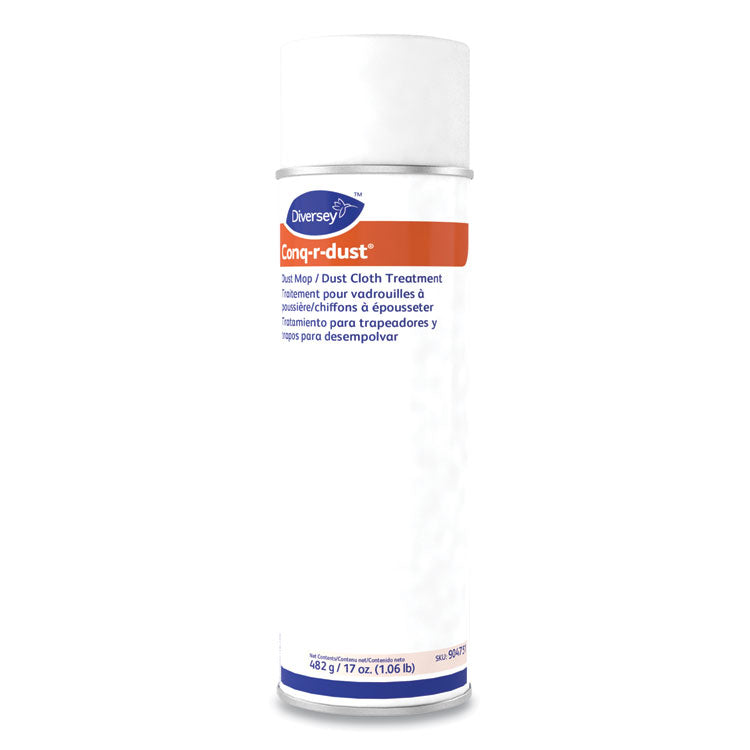 Conq-R-Dust Dust Mop/dust Cloth Treatment, Amine Scent, 17 Oz Aerosol Spray, 12/carton