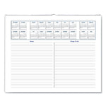 Recycled Cosmos Wall Calendar, Night Sky Artwork, 14.88 x 12, White/Multicolor Sheets, 12-Month (Jan to Dec): 2025