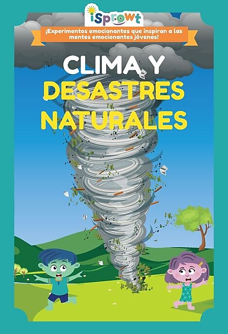 iSprowt Weather & Natural Disasters Spanish Translation Workbook Kit, Multicolor (785459614595)