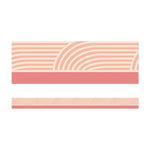 Carson Dellosa Education True to You Straight Bulletin Board Borders, 3" x 3', Coral Wave, 6/Bundle (CD-108524-6)