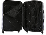 DUKAP Adly 24" Hardside Suitcase, 4-Wheeled Spinner, TSA Checkpoint Friendly, Navy Blue (DKADL00M-BLU)