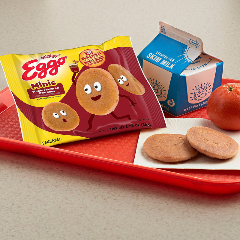 Eggo Bites Mini Maple Pancakes, 3.03 oz., 72/Pack (220-02469)
