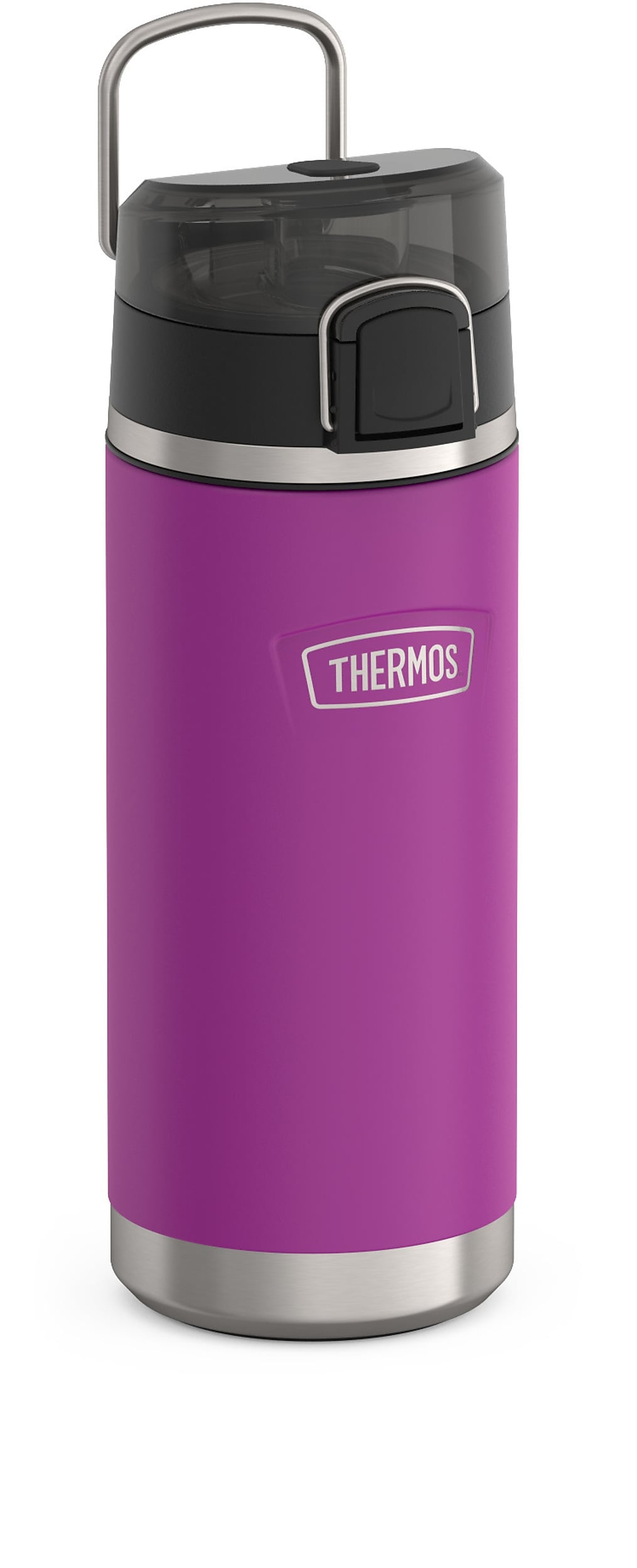 Thermos Icon Stainless Steel Vacuum Insulated Water Bottle, 18 oz., Plum (EAIS2504PL4)