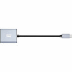 Adesso CyberHub 5030 USB-C to Display Port Digital Audio/Video Adapter, Male to Female, Black/Silver (AUH-5030)