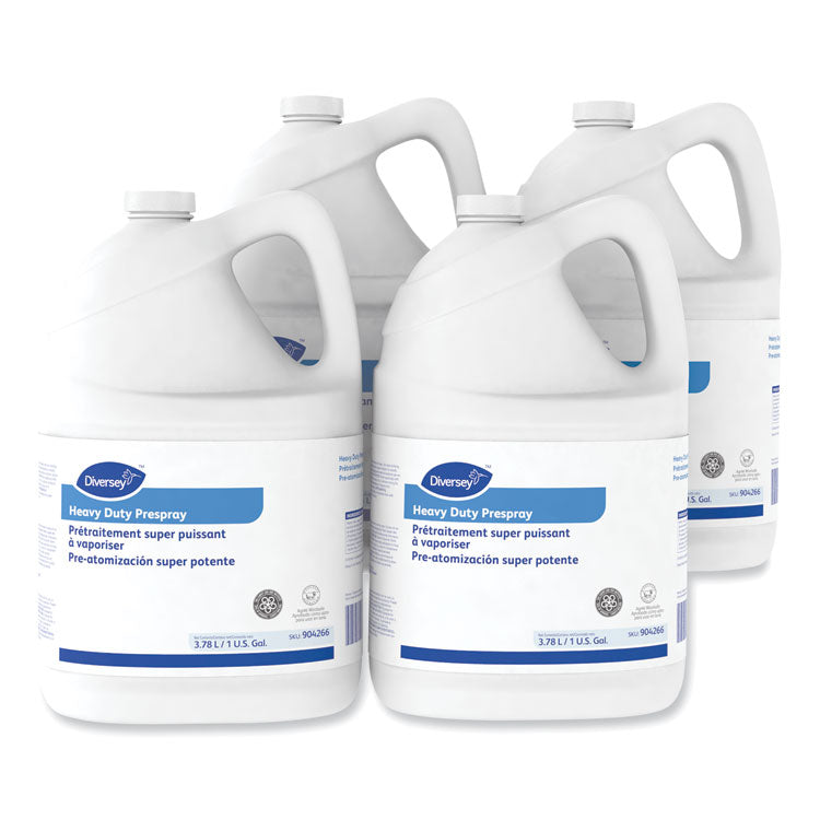 Carpet Cleanser Heavy-Duty Prespray, Fruity Scent, 1 Gal Bottle, 4/carton