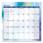 Recycled Cosmos Tent Calendar, Night Sky Artwork, 6 x 6, White/Multicolor Sheets, 12-Month (Jan to Dec): 2025