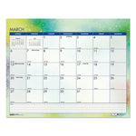 Recycled Cosmos Wall Calendar, Night Sky Artwork, 14.88 x 12, White/Multicolor Sheets, 12-Month (Jan to Dec): 2025