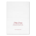 "American Path" Holiday Card w/ Gold Lined White Envelope, 50/BX