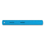 Non-Shatter Flexible Ruler, Standard/metric, 12" (30 Cm) Long, Plastic, Assorted Translucent Colors, 12/box