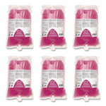 Pink Lotion Skin Cleanser Refill, Clean Bouquet Scent, 1,000 mL, 6/Carton