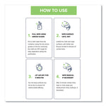 CleanCide Disinfecting Wipes, 1-Ply, 8 x 5.5, Fresh Scent, White, 400/Tub