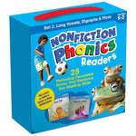 Scholastic Teaching Solutions Nonfiction Phonics Readers: Long Vowels, Digraphs & More, 25 Books/Set (SC-9781338894738)