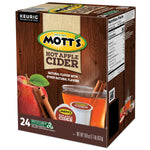 Mott's Hot Apple Cider, Keurig K-Cup Pods, 24/Box (386040)