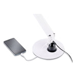 Color Changing LED Desk Lamp with RGB Arm, 18.12" High, White