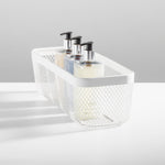mDesign Steel Organizer, Matte White (25961)