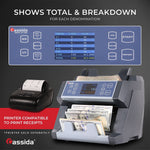Cassida 6600 Series Bill Counter, 1 Compartment (6600UV/MG)
