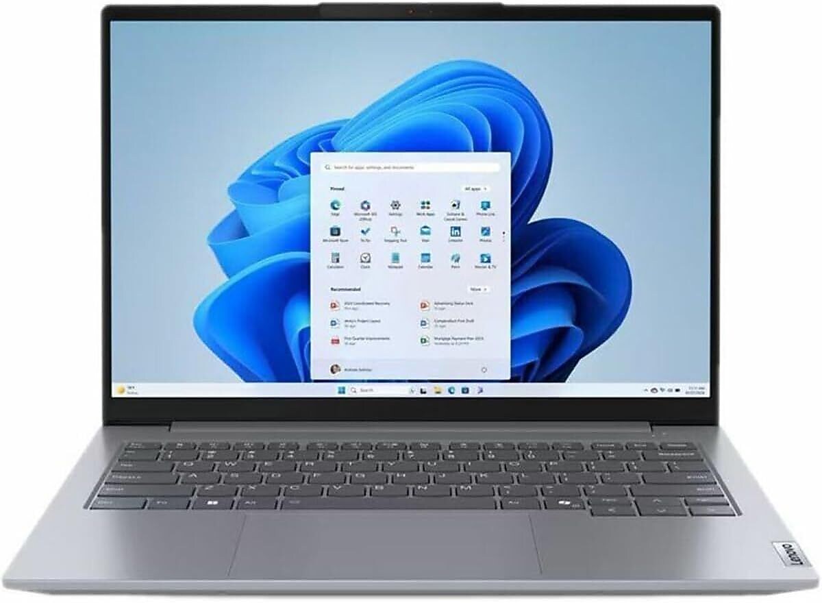 Lenovo ThinkBook G7 14" Notebook, AMD Ryzen 5 7535HS, 8GB RAM, 256GB SSD, Windows 11 Pro (21MV0008US)