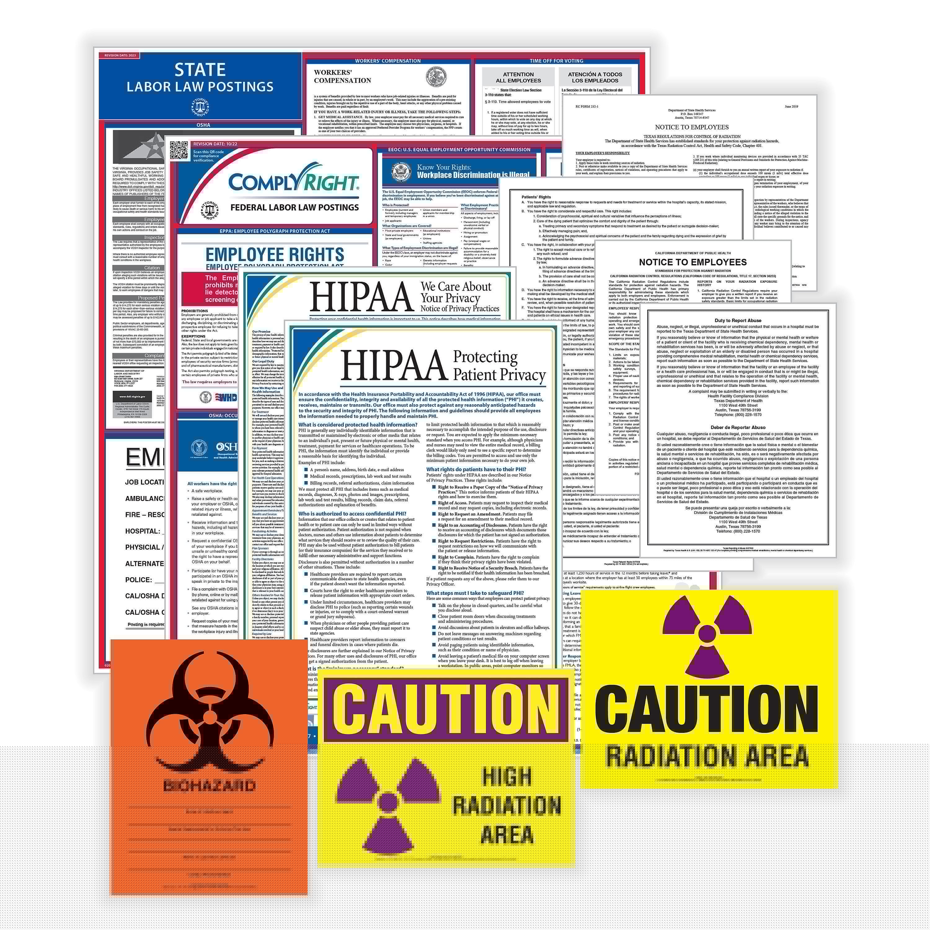 ComplyRight Federal, State and Healthcare (English) Labor Law 1-Year Poster Service, District of Columbia (U1200CHLTHDC)