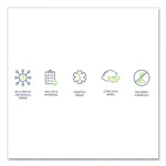 CleanCide Disinfecting Wipes, 1-Ply, 8 x 5.5, Fresh Scent, White, 400/Tub, 4 Tubs/Carton