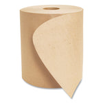 Morsoft Universal Roll Towels, 1-Ply, 8" x 800 ft, Brown, 6 Rolls/Carton