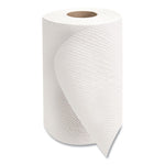 Morsoft Universal Roll Towels, 1-Ply, 8" x 350 ft, White, 12 Rolls/Carton