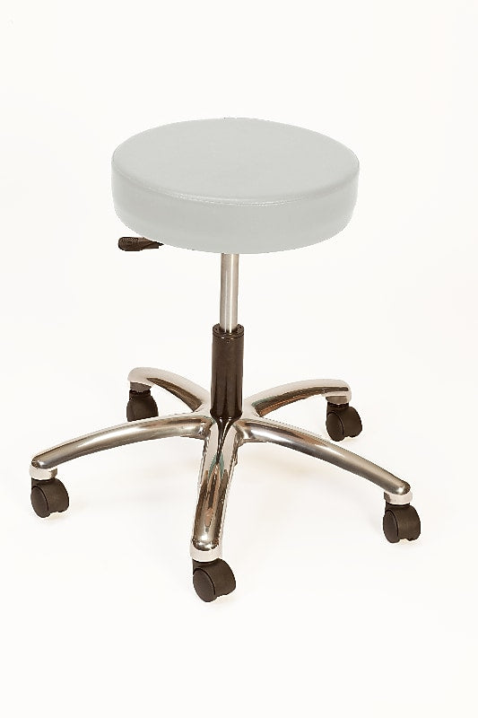 Brandt Industries Armless Vinyl Medical Stool (17421 Dove Gray)