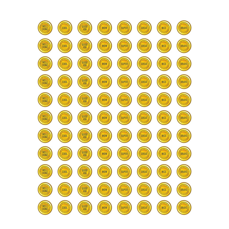 Teacher Created Resources Treasure Hunt Reward Trackers with Stickers, 5.25" x 6", Multicolored, 3 Packs/Bundle (TCR6865-3)