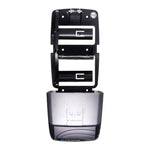 Duett Standard Bath Tissue Dispenser, Oceans, 7.5 x 7 x 12.75, Transparent Black Pearl
