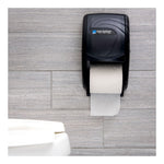 Duett Standard Bath Tissue Dispenser, Oceans, 7.5 x 7 x 12.75, Transparent Black Pearl