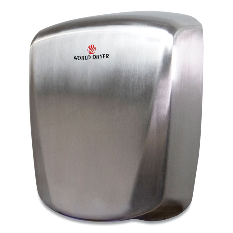 VERDEdri Hand Dryer, 120 V, 3.9 x 12.25 x 14.5, Stainless Steel, Brushed
