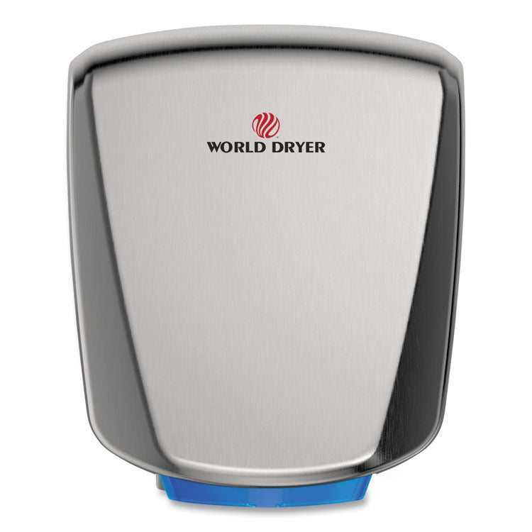 VERDEdri Hand Dryer, 120 V, 3.9 x 12.25 x 14.5, Stainless Steel, Brushed
