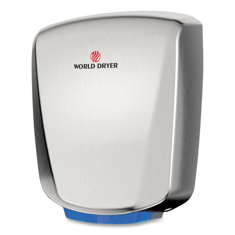 VERDEdri Hand Dryer, 120 V, 3.9 x 12.25 x 14.5, Stainless Steel, Brushed