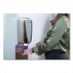 VERDEdri Hand Dryer, 120 V, 3.9 x 12.25 x 14.5, Stainless Steel, Polished