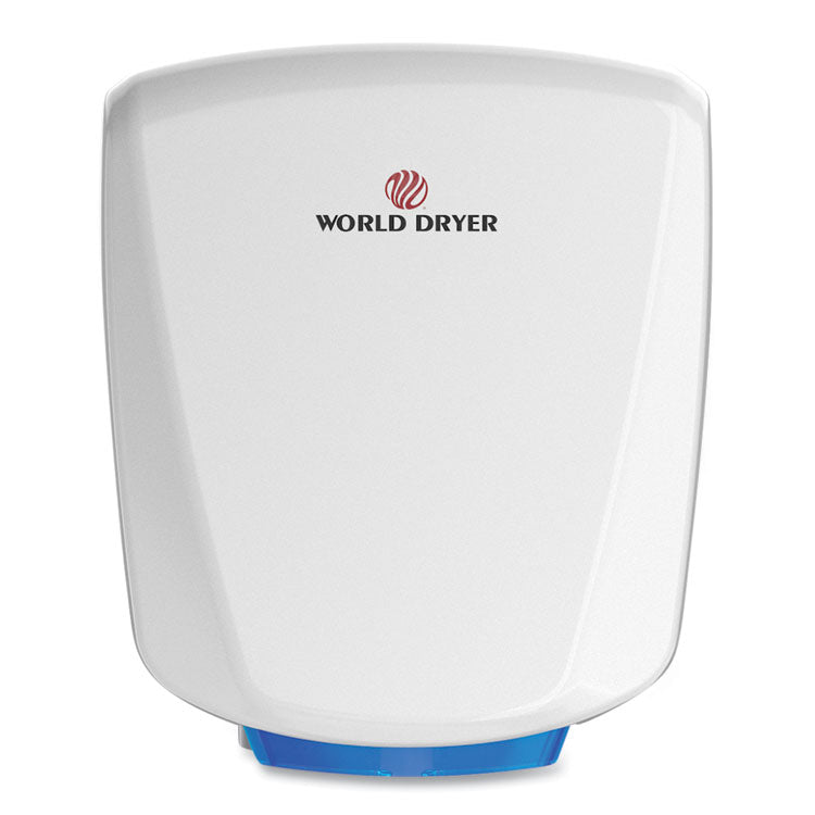 VERDEdri Hand Dryer, 120 V, 3.9 x 12.25 x 14.5, Aluminum, White