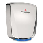 VERDEdri Hand Dryer, 120 V, 3.9 x 12.25 x 14.5, Stainless Steel, Brushed