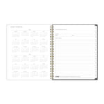 Planning Calendar KV Midnight Garden PP 5x8 RY26 Wkly/Mthly Safety Wirebound -