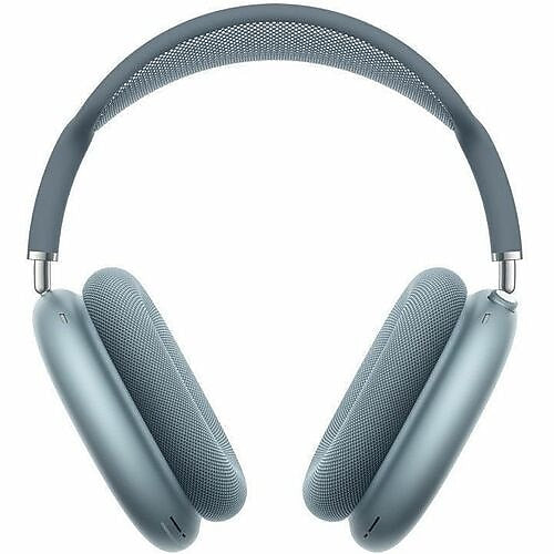 Apple AirPods Max Wireless Active Noise Canceling Over-Ear Headphones, Bluetooth, Blue (MWW63AM/A)